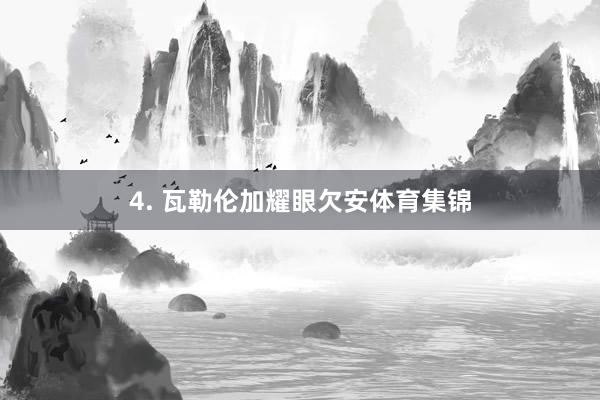 4. 瓦勒伦加耀眼欠安体育集锦