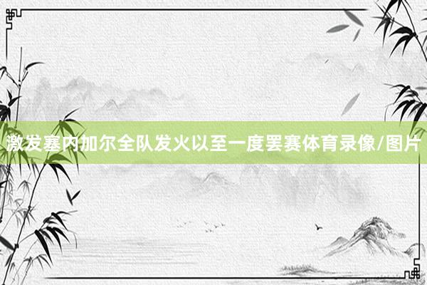 激发塞内加尔全队发火以至一度罢赛体育录像/图片