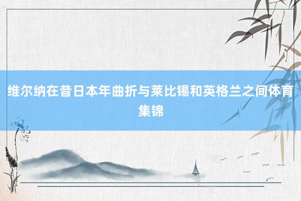 维尔纳在昔日本年曲折与莱比锡和英格兰之间体育集锦