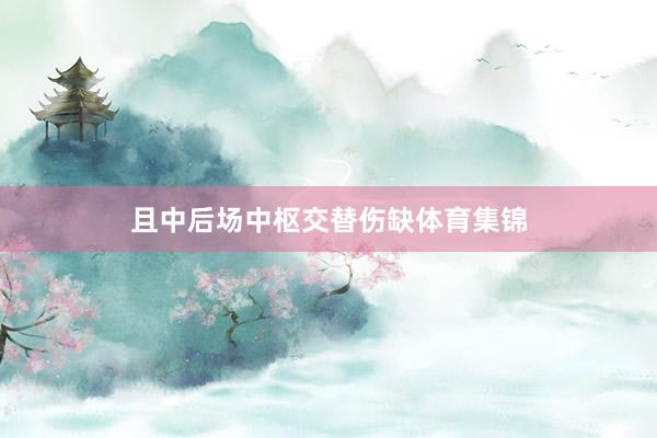且中后场中枢交替伤缺体育集锦