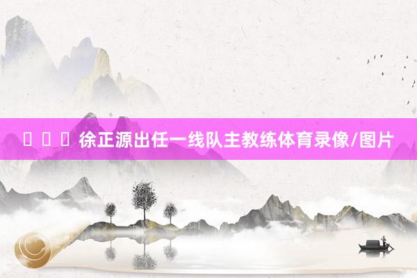 ​​​徐正源出任一线队主教练体育录像/图片